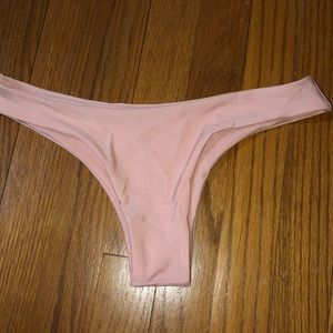 light pink bikini bottoms